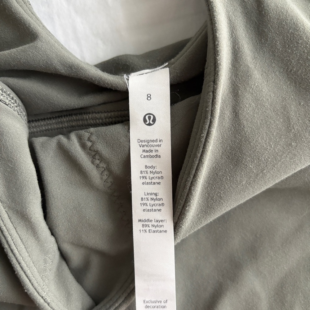 Lululemon Grey Sage Align Tank - Picture 3 of 8